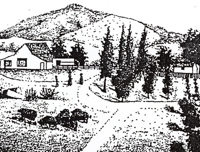 Lithograph Overmier Ranch