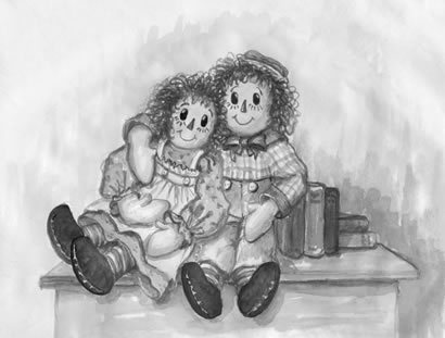 Raggedy Ann and Andy